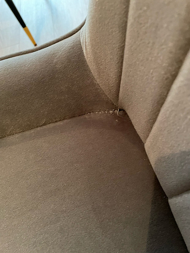 Стул на металлокаркасе Seda 1 latte / black / gold фото покупателя 79