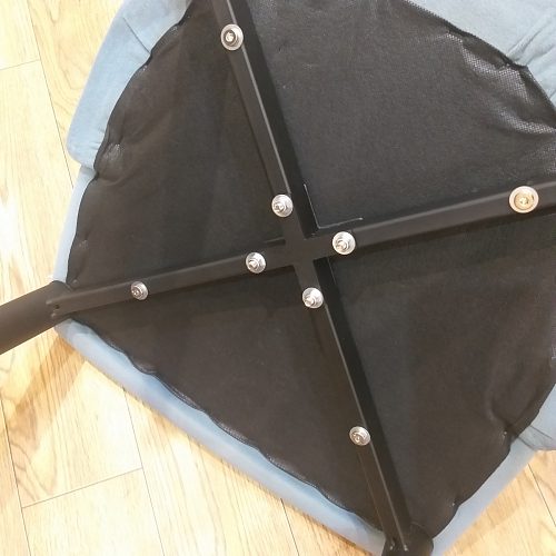 Стул на металлокаркасе Kora beige / black фото покупателя 163