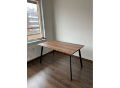 Стол Тринити Лофт 120 32 мм бетон / черный матовый фото покупателя 81