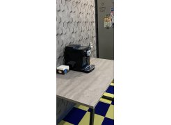 Стол Лота Лофт 140 25 мм черный матовый / бетон фото покупателя 328