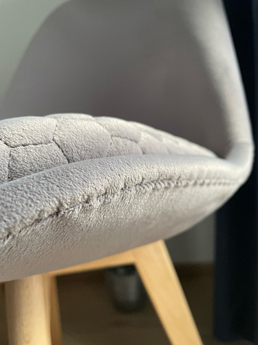 Стул Bonuss blue / wooden legs фото покупателя 42