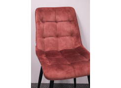 Стул на металлокаркасе Chic-Q черный / синий из шоурума 2