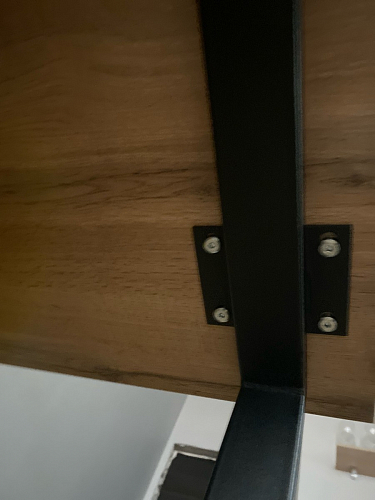 Деревянный стол Лота Лофт 120x75 дуб крафт табачный / черный матовый фото покупателя 573