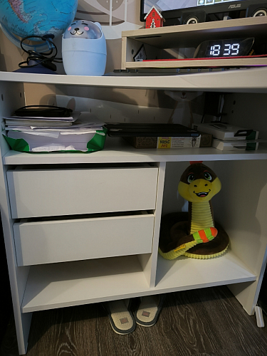 Стол письменный СПм-25 правый венге фото покупателя 61