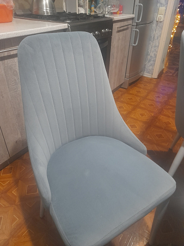 Стул на металлокаркасе Kora black / gray фото покупателя 446