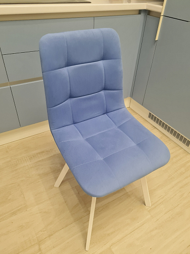 Стул на металлокаркасе Чилли зеленый / белый каркас фото покупателя 640