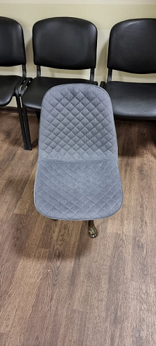 Стул на металлокаркасе Capri dark beige / white фото покупателя 38