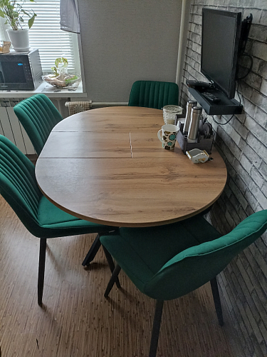 Комплект стульев Седа К 4 шт латте / черный фото покупателя 141