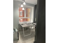 Стол Лота Лофт 120 25 мм дуб делано темный / черный матовый фото покупателя 304