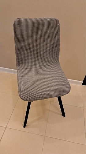 Стул на металлокаркасе Чилли К черный / зеленый фото покупателя 594