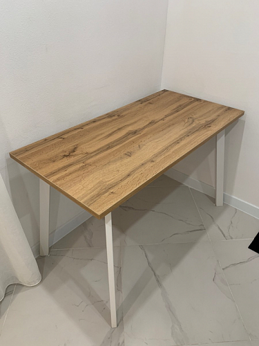 Стол Тринити Лофт 120 25 мм черный матовый / юта фото покупателя 87