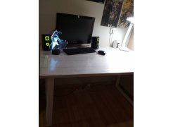 Стол Лота Лофт 120 25 мм дуб делано темный / черный матовый фото покупателя 403