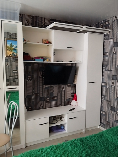 Готовая гостиная Бертелена дуб крафт серый / серый графит фото покупателя 98