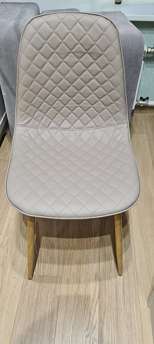 Стул на металлокаркасе Capri голубой фото покупателя 62