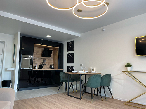 Стул на металлокаркасе Gabi latte / gold / black фото покупателя 10