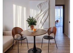 Стол Тулип 90х73 дуб вотан / белый фото покупателя 102