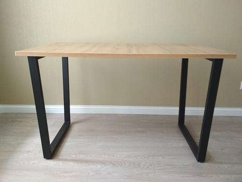 Стол раскладной Лота Лофт 120 25 мм юта / черный матовый фото покупателя 684