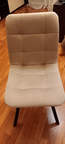 Комплект стульев Чилли 2 шт бежевый / черный фото покупателя 1398