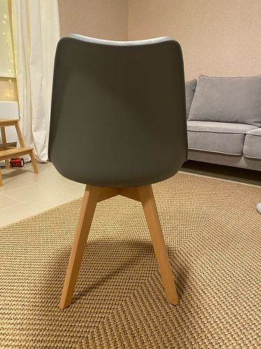 Деревянный стул Bonuss green / grey фото покупателя 60