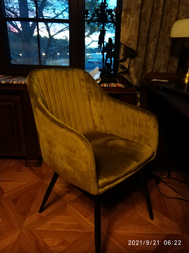 Стул на металлокаркасе Slam dark beige фото покупателя 14