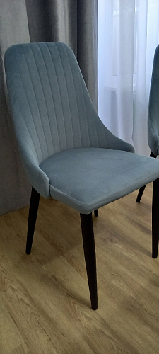 Стул на металлокаркасе Kora green / black фото покупателя 96