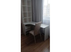 Письменный стол СПм-25 левый белый  - Уцененный экземпляр фото покупателя 40