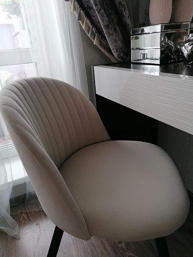 Стул на металлокаркасе Gabi green / black / silver фото покупателя 344