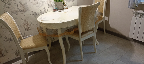 Деревянный стул Фабиано белый / бежевый фото покупателя 3