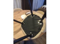 Стул на металлокаркасе Gabi 1 light purple / black фото покупателя 691