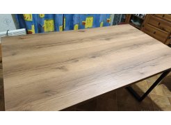 Стол Лота Лофт 140 25 мм юта / белый матовый фото покупателя 235