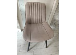 Стул на металлокаркасе Вейв светло-серый (hl 63) / 10К черный каркас фото покупателя 334