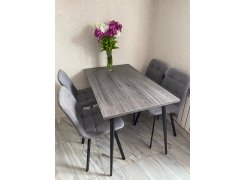 Стул на металлокаркасе Чилли горчичный / белый фото покупателя 372