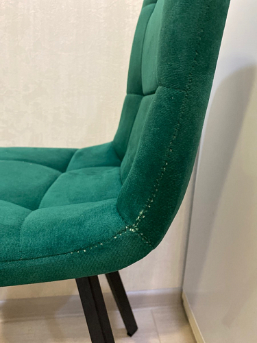 Стул на металлокаркасе Чилли синий / белый фото покупателя 795