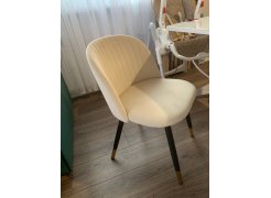 Стул на металлокаркасе Gabi 1 gray / black фото покупателя 786