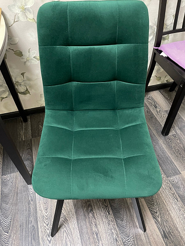 Стул на металлокаркасе Чилли синий / белый фото покупателя 1434