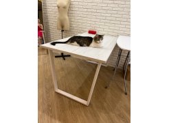 Стол Лота Лофт 120 25 мм сабия / черный матовый фото покупателя 907