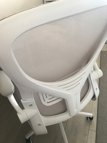 Компьютерное кресло Konfi light gray / blue / white фото покупателя 88