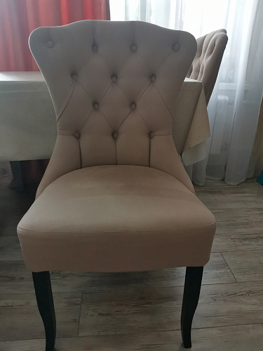 Деревянный стул Милано 1 бежевый / белый фото покупателя 128