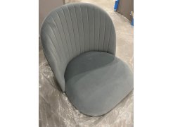 Стул на металлокаркасе Gabi 1 gray / black фото покупателя 534