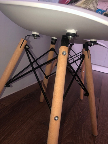 Пластиковый стул Eames PC-015 желтый фото покупателя 409