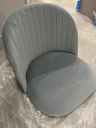 Стул на металлокаркасе Gabi 1 light purple / black фото покупателя 534