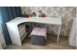 Письменный стол СПм-25 левый бетон фото покупателя 56