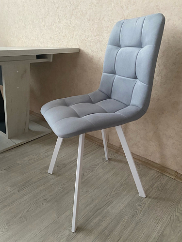 Стул на металлокаркасе Чилли бежевый / белый каркас фото покупателя 1028