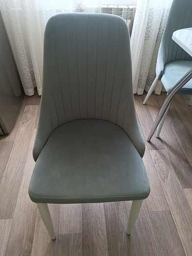 Стул на металлокаркасе Kora gray / black фото покупателя 269