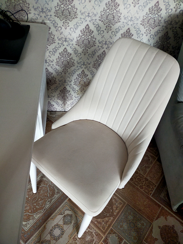 Стул на металлокаркасе Kora wine red / black фото покупателя 193