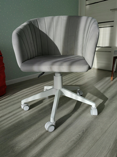 Компьютерное кресло Тибо сиреневый фото покупателя 15