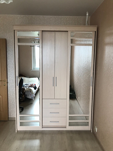 Шкаф-купе ШК-05 венге / дуб молочный фото покупателя 4