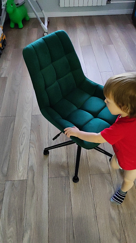 Компьютерное кресло Честер розовый (california 390) / черный фото покупателя 60