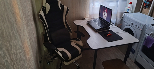 Компьютерное кресло Kano 1 light blue / black фото покупателя 159