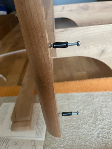 Двуспальная кровать Клауд 160х200 парящая дуб крафт золотой / антрацит фото покупателя 150